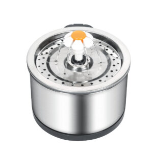 YES4PETS Automatic Electric Pet Water Fountain Dog Cat Stainless Steel Feeder Bowl Dispenser