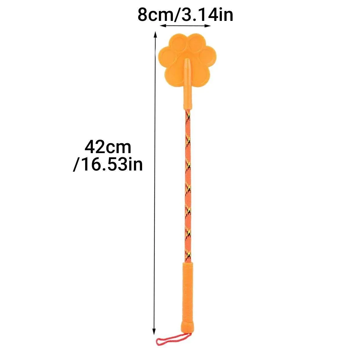 2pcs Dog Training Sticks for Dogs Pet Supplies Trainer Tools Canine Training - Orange - Image 4